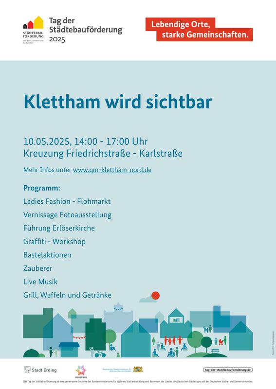 Klettham wird sichtbar Programm